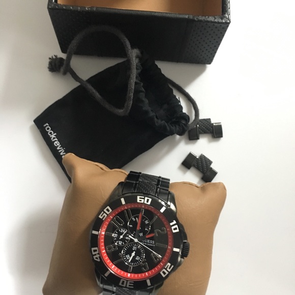 macys mens guess watch